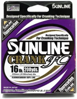 Sunline Crank Flourocarbon 16lb 660 yd Clear