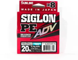 Sunline Siglon 50 LB Braided Fishing Line, Orange, 4 Strand, 10 Pounds