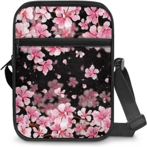 Suobstales Messenger Bag for Men Women Canvas Purse Crossbody Shoulder Bag Casual Sling Pack for Work Business Sport Travel