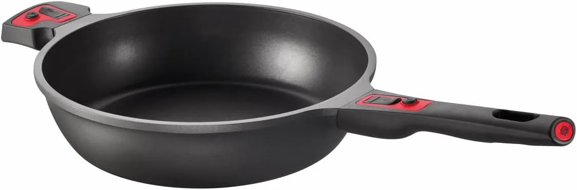 Switch Frying Pan with Removable Handle 28 cm High Aluminium