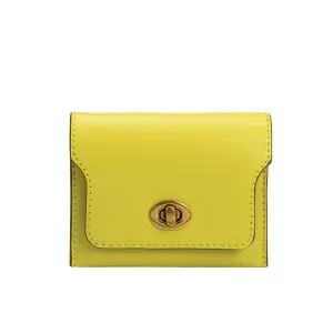 Tara Pistachio Vegan Card Case Wallet
