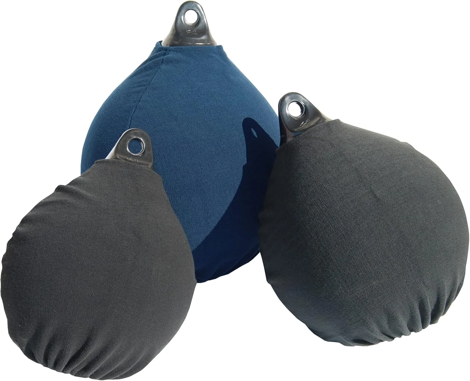 Taylor Made Tuff End Buoy Cover, Black (12" x 38") – Prevents Dirt, Abrasions on Boat Fenders – UV, Abrasion, Stain Resistant – 100% Heavy Duty Loop Knit Acrylic – Maching Washable – 2020108402