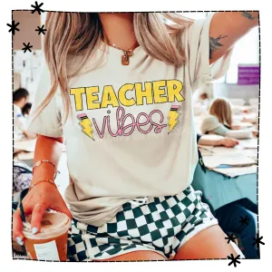Teacher Vibes Pencil