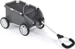 Teddy and Doll, Jeans Gray Bayeric 2000 660 76 Pull Cart Skipper Small Cart