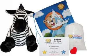 Teddy Mountain - Zippy The Zebra (16") - Make Your Own Bear