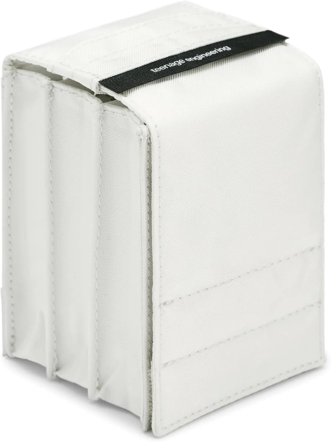 Teenage Engineering field accordion multi-compartment bag, tear and abrasion resistant, water-repellent, fits TX-6, CM-15, and TP-7 (white)