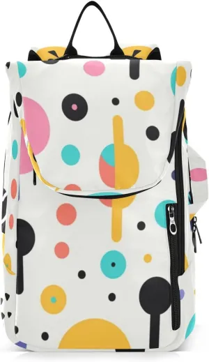 Tennis Bag Tennis Backpack for Women Men, Tennis Bag Holds 2 Rackets, Pickleball Paddles Balls, Badminton Squash, Simple Drawing Skull (3)