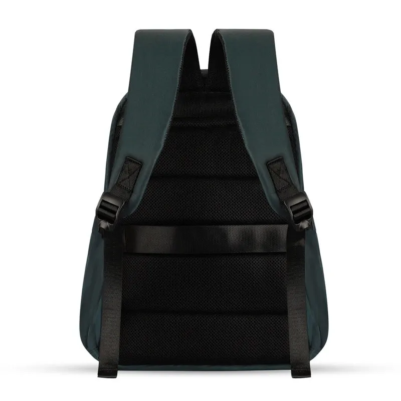 THE CLOWNFISH Women's Laptop Backpack - Stylish, Padded Storage | 19L Capacity | Olive Green