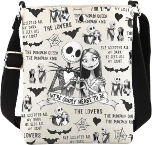 The Nightmare Movie Inspired Crossbody Bag We're Simply Meant to Be Jack And Sally Lover Gift