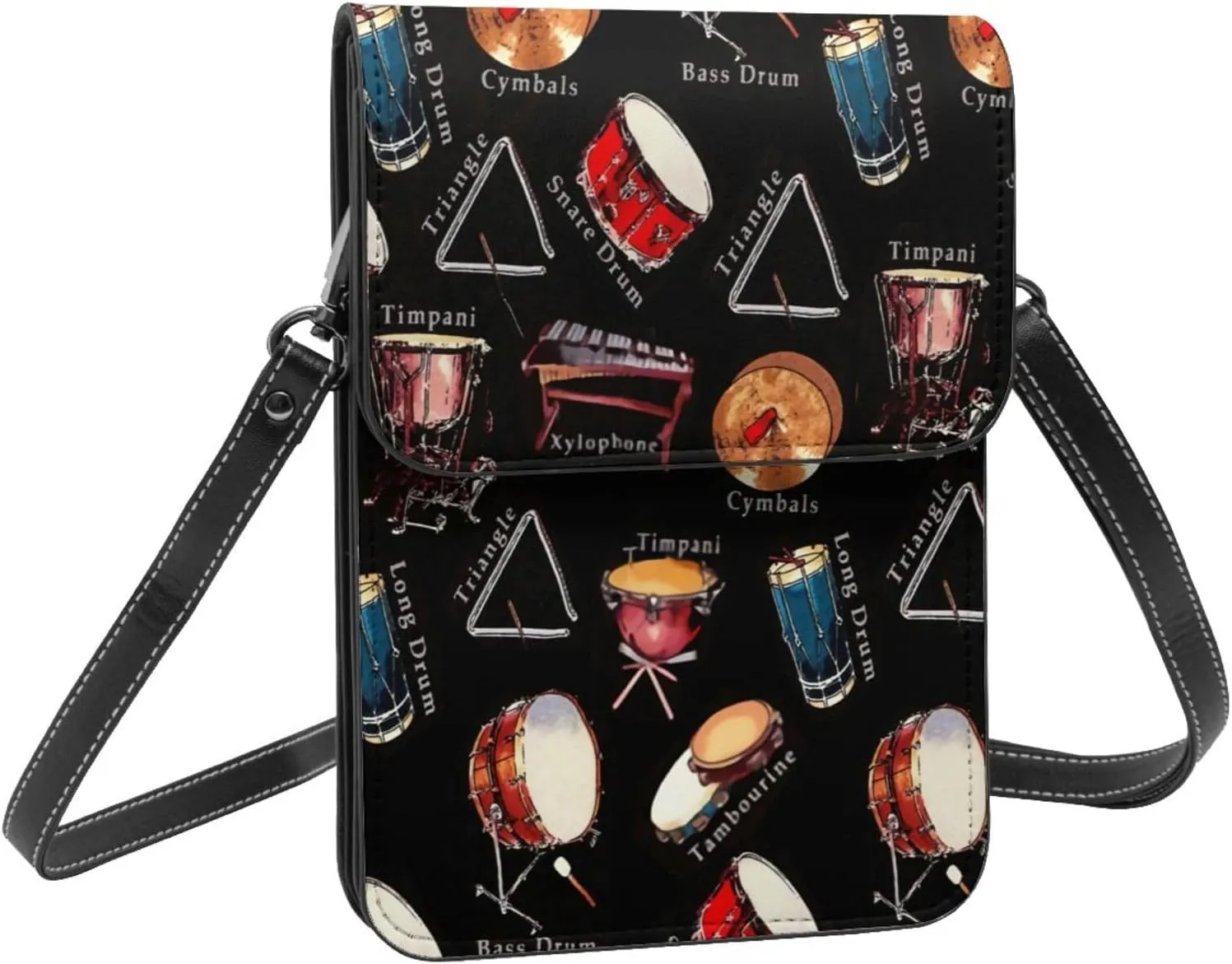 The Oromo Garden Flag Cell Phone Purse Small Crossbody Bags For Women Men Wallet Purses With Adjustable Strap