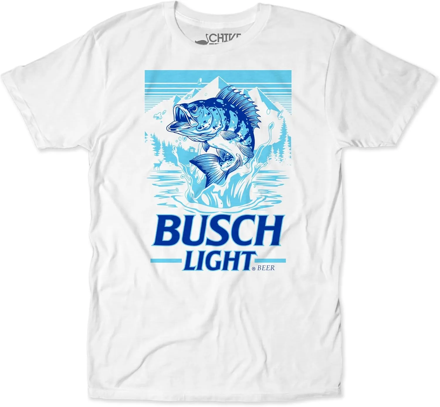 theCHIVE Busch Fishing Lake Day Beer T-Shirt