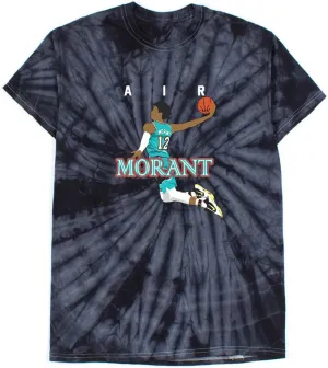 TIE-DYE Memphis Air Morant Dunk Shirt T-Shirt