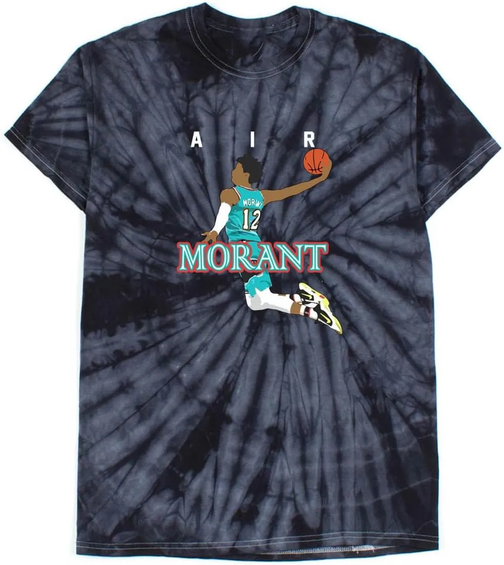 TIE-DYE Memphis Air Morant Dunk Shirt T-Shirt