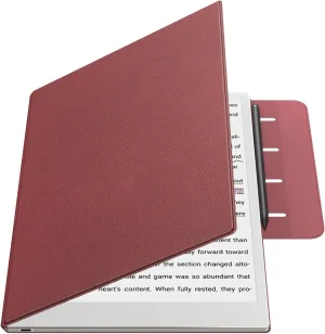 TiMOVO Magnetic Case for Remarkable Paper Pro 11.8 Inch 2024, Lightweight Book Folio Cover with Buckle Pen Clasp for Remarkable Paper Pro Color Tablet, Support Auto Wake/Sleep, Wine Red