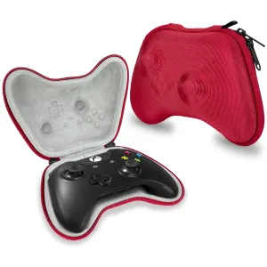 Tiswell Controller Hard Case for Xbox One/Series X/SX / Xbox Elite 2 Controller, EVA Protective Box for Xbox Elite Series 2 Core Wireless Gaming Portable Bag Travel Storage, Red
