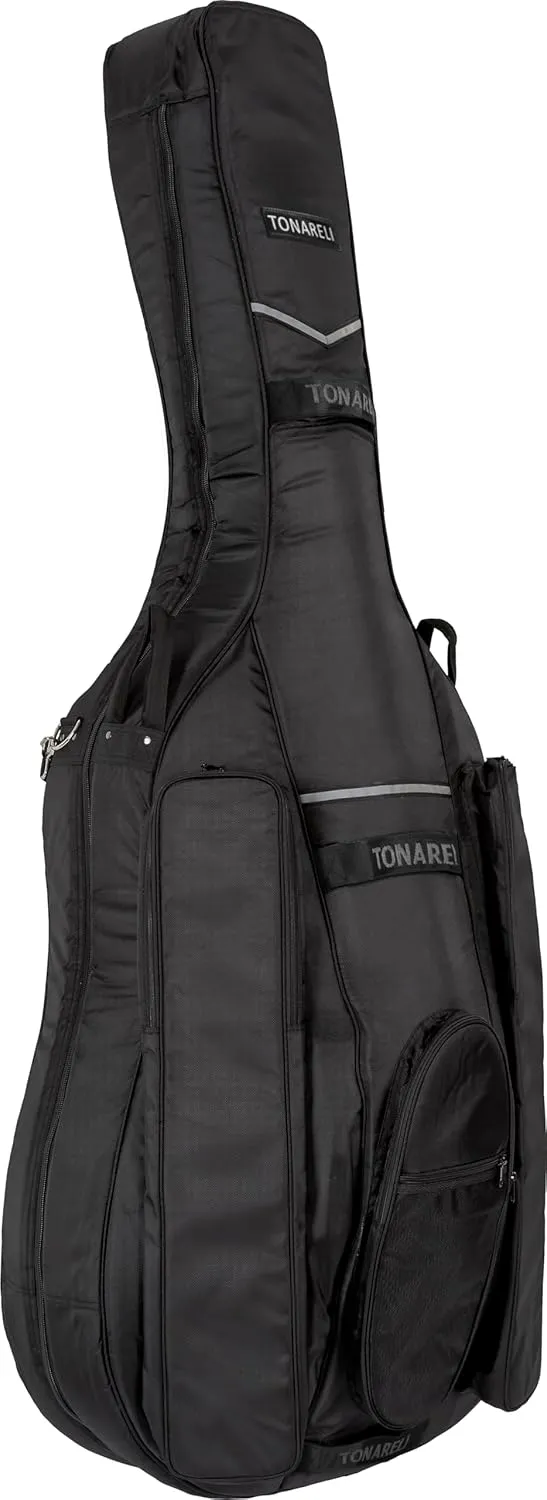 Tonareli Designer Bass Gig Bag BLACK 3/4 size BGB34B