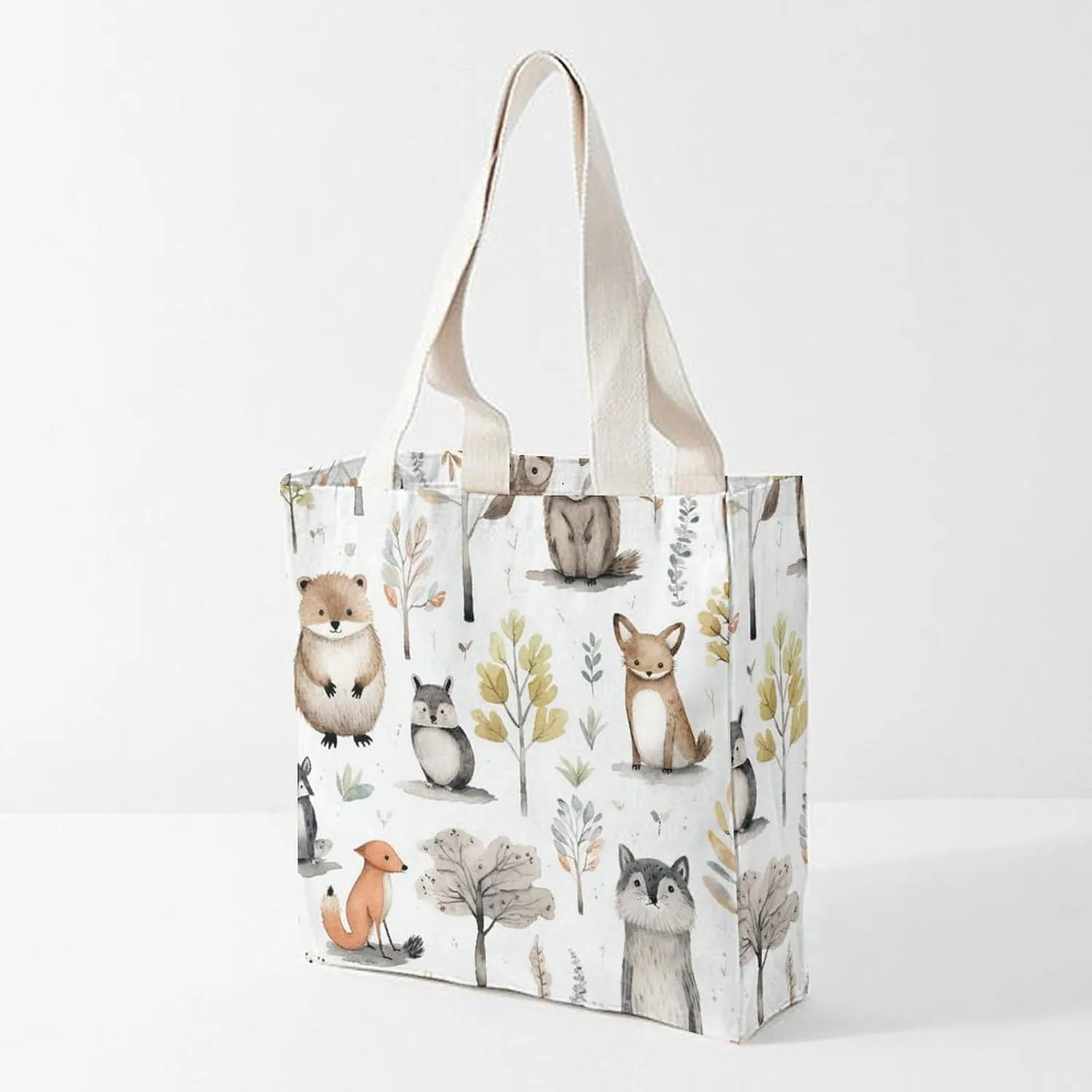 Tote Bag Laptop Handbag Cool Dolphin Grocery Bag Canvas Shoulder Bag Crossbody Bag for Travel