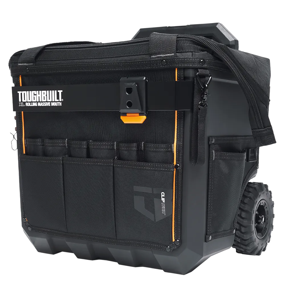 Toughbuilt XL Rolling Hard Body Massive Mouth Bag 450mm/18"