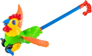 Toy Rooster Design Pushing Cart Learning Walker for Toddlers Safe Plastic Random