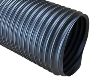 Trac Vac DR Agrifab Replacement Flexible Leaf Vacuum Grass Catcher T-7 Black Hose 10 Foot of 6 Inch