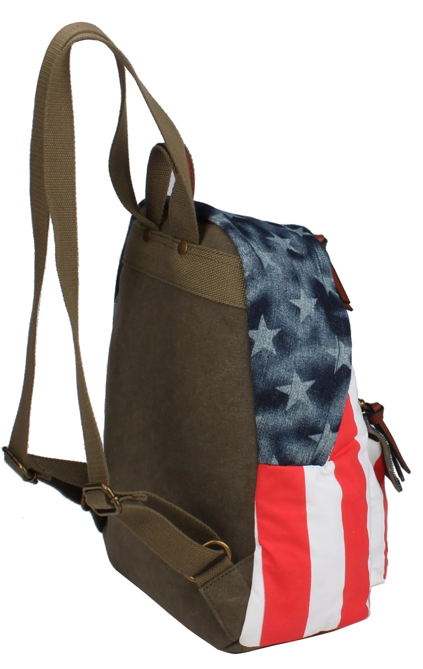 Travel American Flag Backback