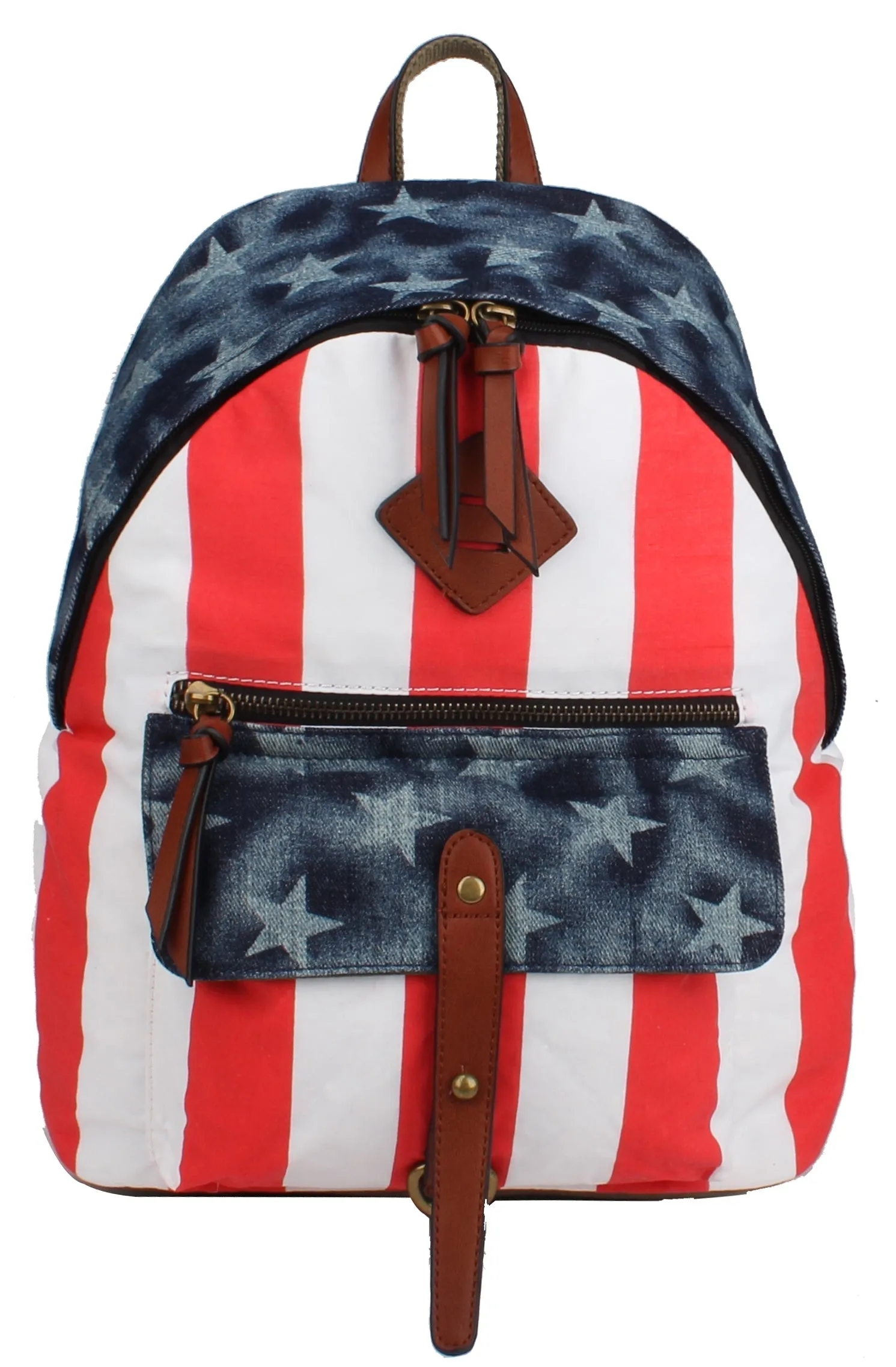 Travel American Flag Backback