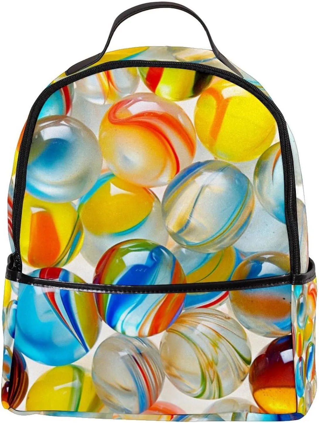 Travel Backpack,Work Backpack,Back Pack,Crystal Glass Decorative Candy,Backpack