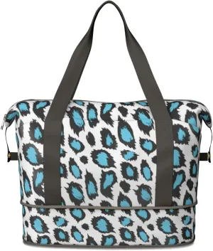 Travel Duffel Bag,Large Weekender Tote for Women, Shoulder Weekender Overnight Bag for Women,Gym Duffel Bag with Wet Pocket