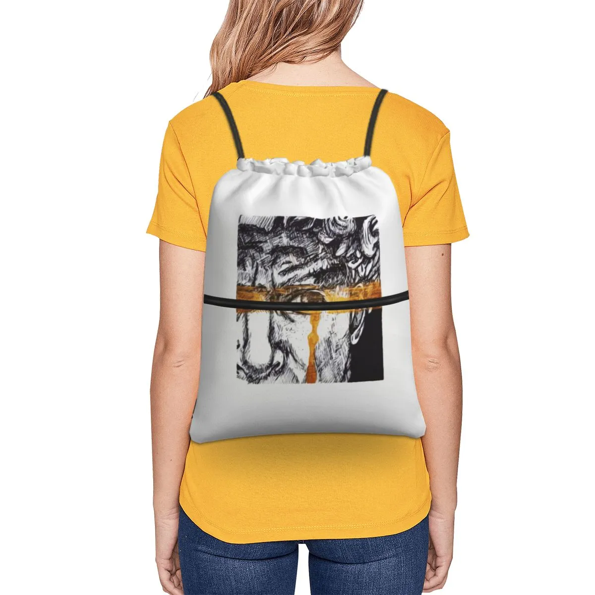 Trustworthy 418070041 Shockproof Backpack Zipper Drawstring