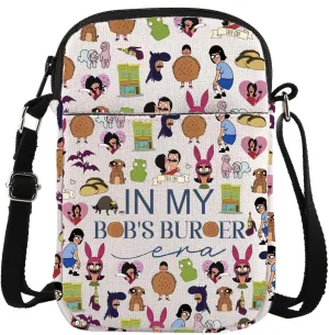 TSOTMO Burger Merch Crossbody Bag Burger Cartoon Gift Bob Fans Gift WDW Bob Family