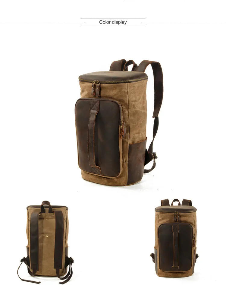 Tulsa IV Canvas Backpack
