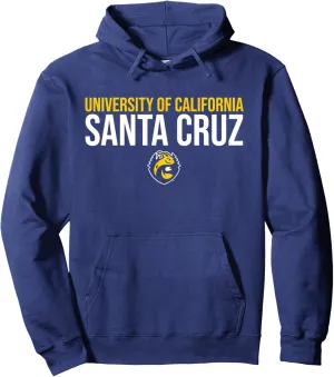 UC Santa Cruz UCSC Banana Slugs Stacked Pullover Hoodie