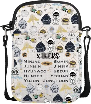 UJIMS Korea K-pop Merch Kpop Group Fans Crossbody Bag K-pop Music Lover Gift Singer Album Inspired Gift