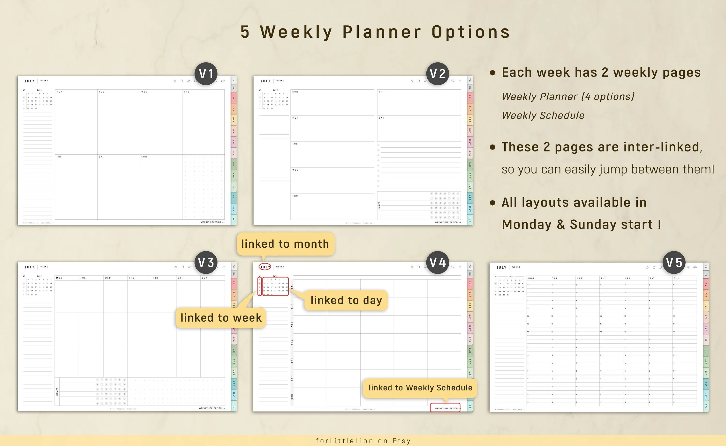 Ultimate UNDATED Student Planner