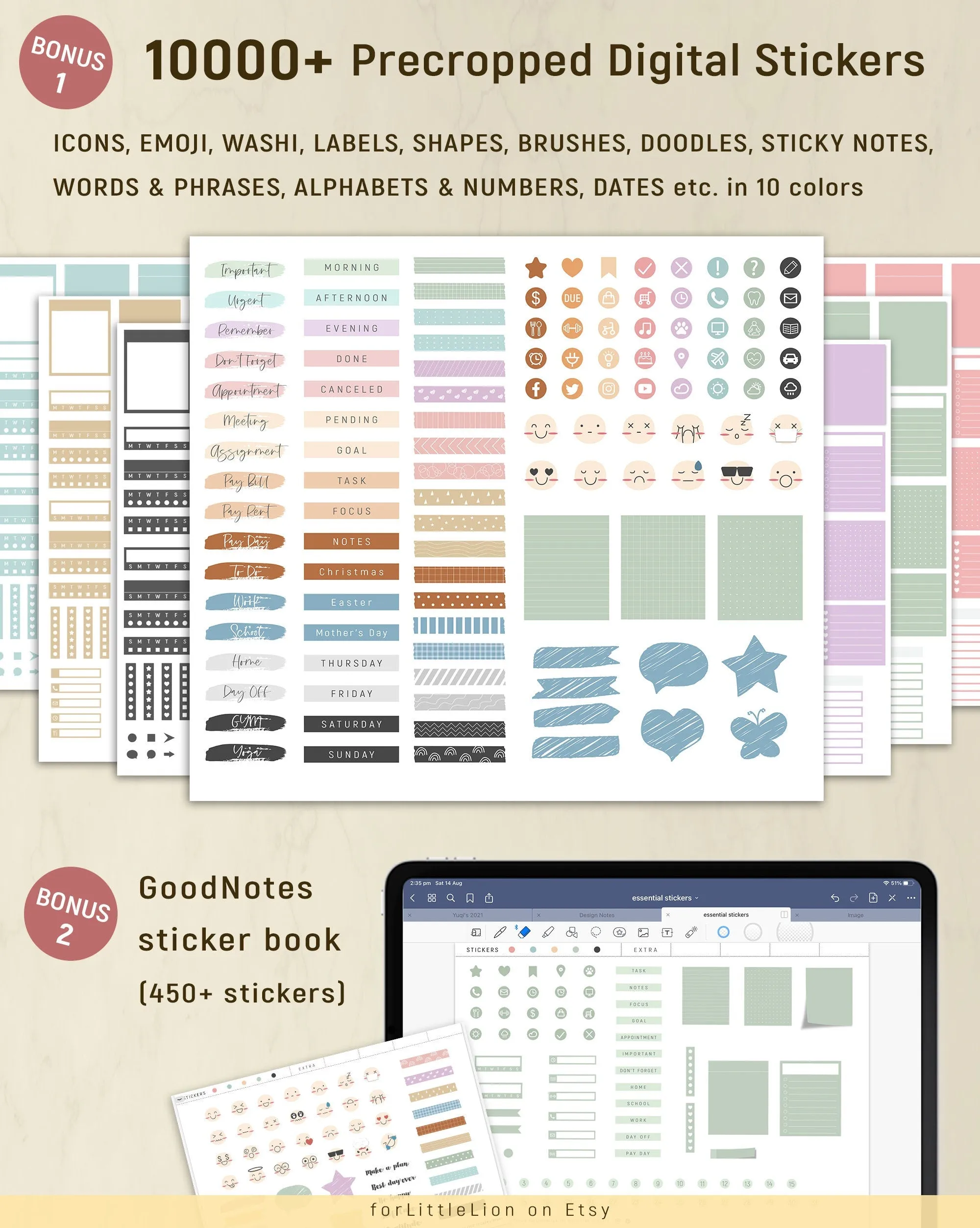 Ultimate UNDATED Student Planner