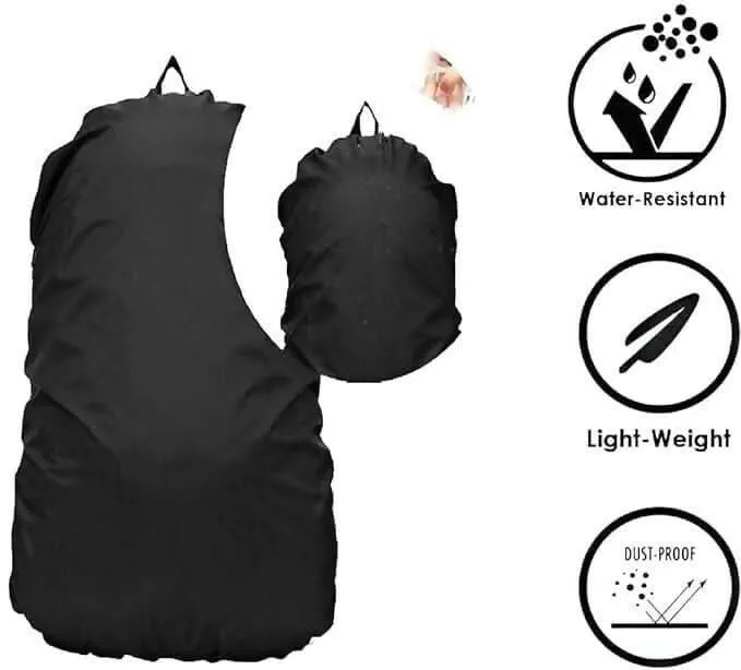 Ultimate Waterproof Bag Cover & Phone Clip-Lock Pouches ( 5 Pcs Phone Poches & 1 Bag Cover ) (Combo)