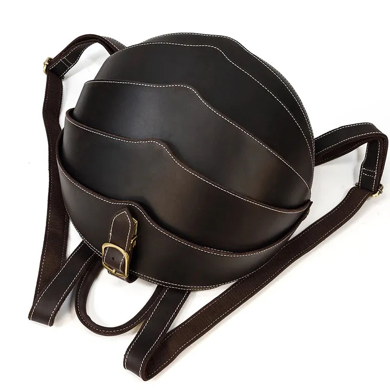 Unique Beetle Design Women's Leather Backpack