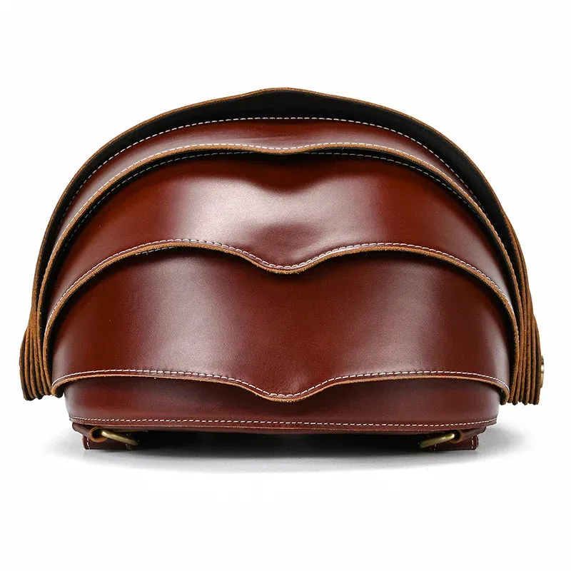 Unique Beetle Design Women's Leather Backpack