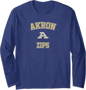 University of Akron Zips Campus Classic Long Sleeve T-Shirt