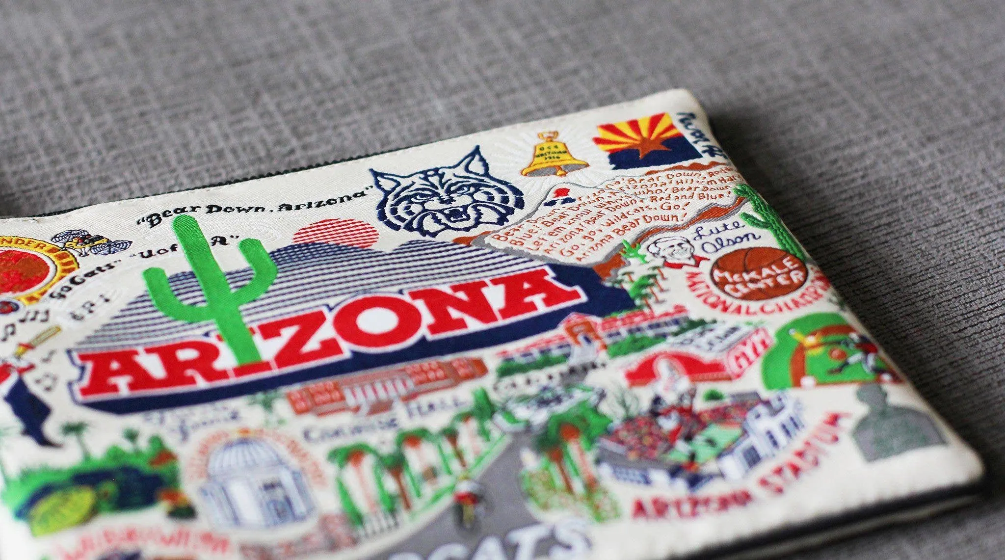 University of Arizona Souvenir Zip Pouch