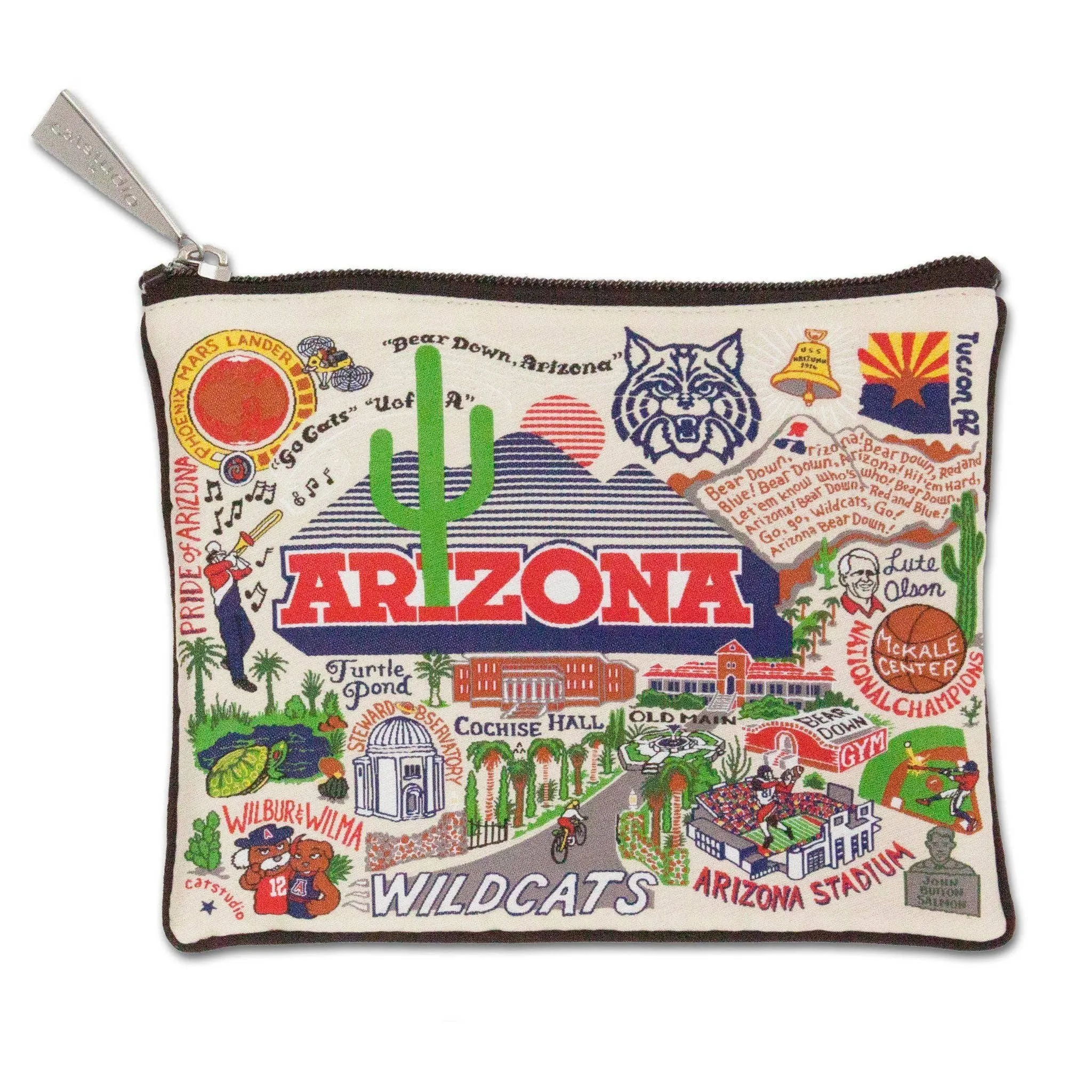 University of Arizona Souvenir Zip Pouch