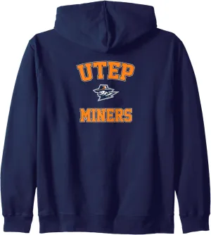 University of Texas El Paso UTEP Miners Campus Classic Zip Hoodie