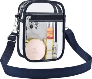 USPECLARE Clear Purse Stadium Approved CrossBody Bag for Men and Women