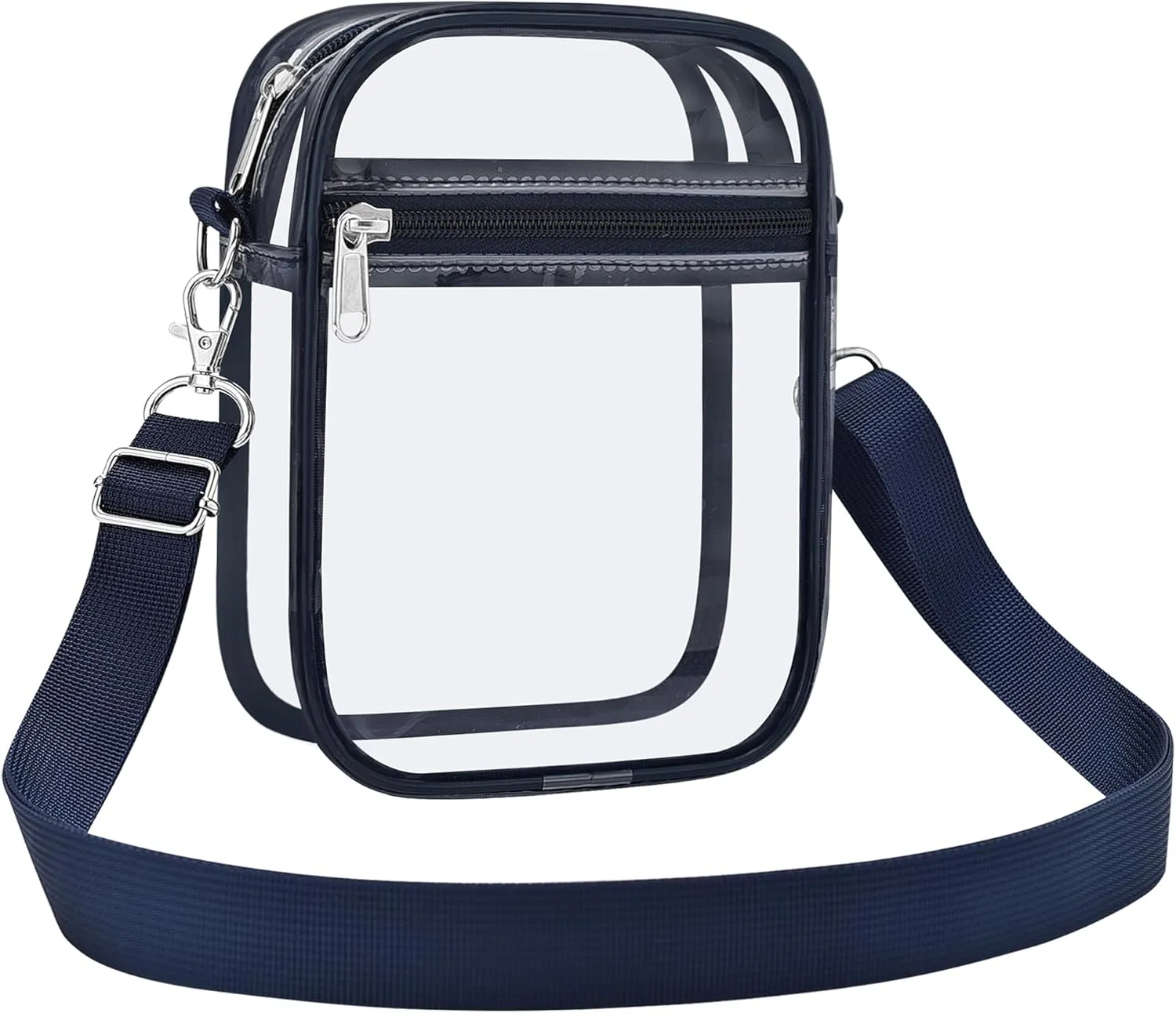 USPECLARE Clear Purse Stadium Approved CrossBody Bag for Men and Women