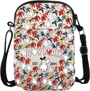 VAMSII Animated Film Merchandise Gift Baymax Est 2014 Crossbody bag Movie Fans gift