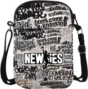 VAMSII Newsies Crossbody Bag Theatre Lover Gift Musical Themed Gift Drama Actor Actress Gifts