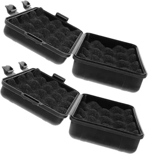 VICASKY 2Pcs Shockproof Outdoor Survival Storage Box Kit Portable Food Grade Container for Camping Hiking and Outdoor Activities Durable Tool Case