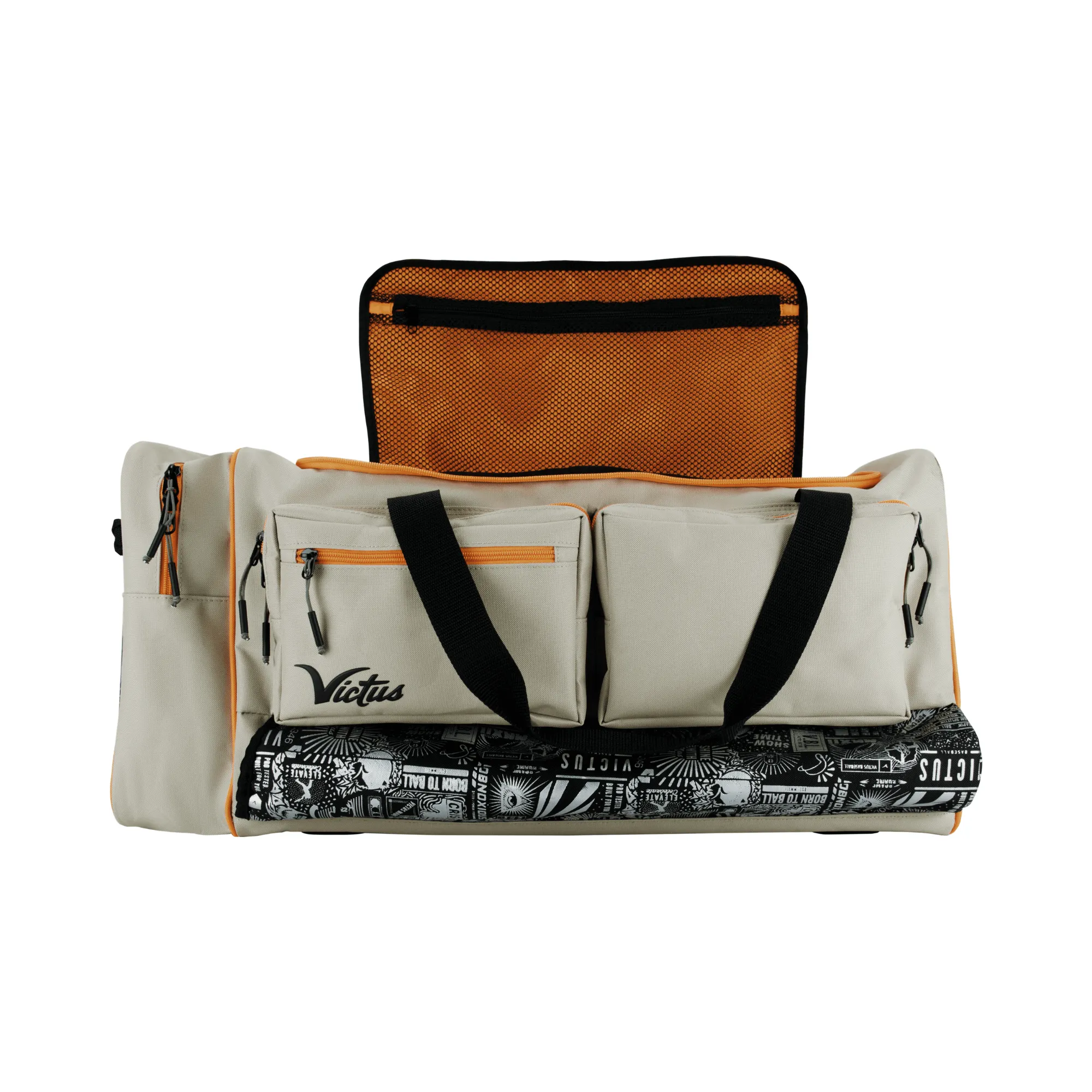 Victus Origin Duffel Bag Khaki/Orange