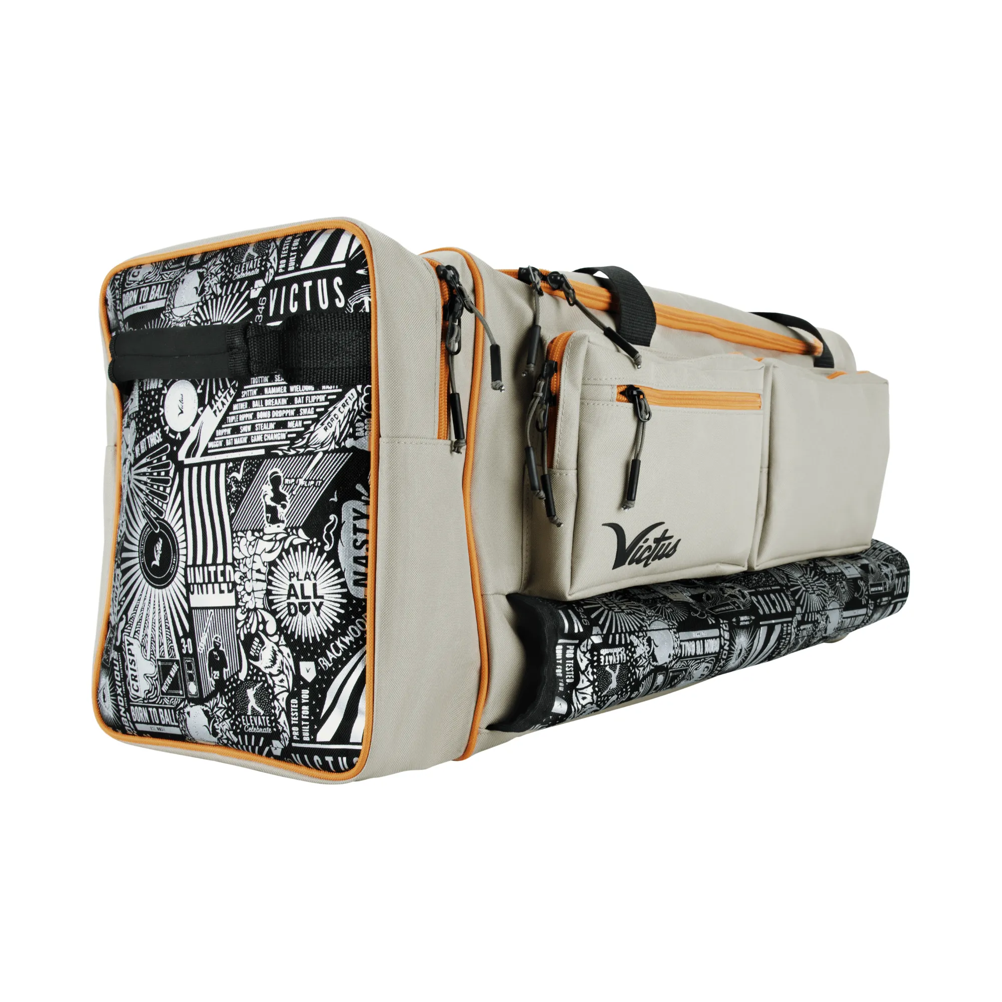 Victus Origin Duffel Bag Khaki/Orange