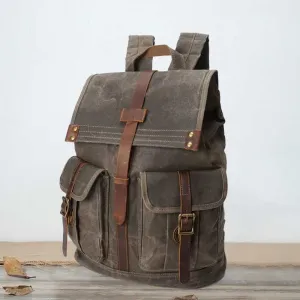 Vintage Canvas Backpack